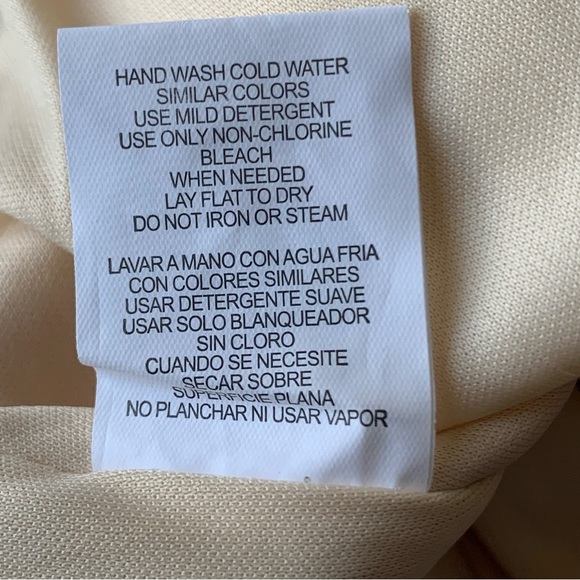 Davids Bridal Long Beaded Chiffon Gown Size 5 Pastel Pink Strapless Lace - Picture 14 of 17